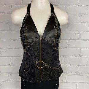 NWT Black Corset